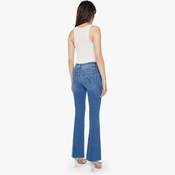 MOTHER The Weekender Fray Jeans From Anthropologie | Size 27 Womens NWT - Picture 4 of 16